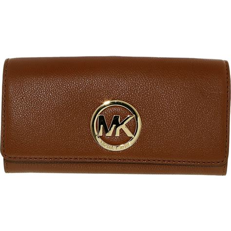 mk wallet brown